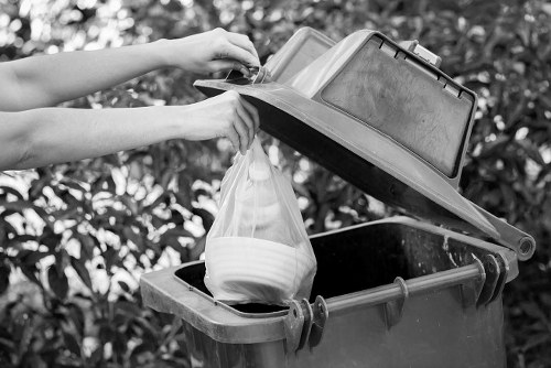 Booking process for skip hire services
