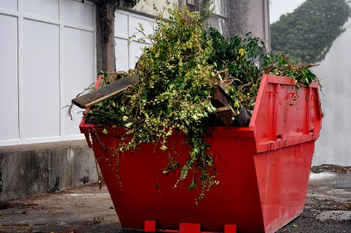 Proper disposal of construction materials